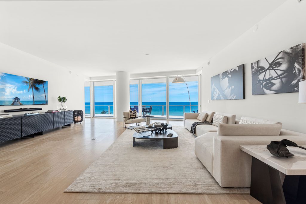 Luxury interior design highlighting clean lines and thoughtful details